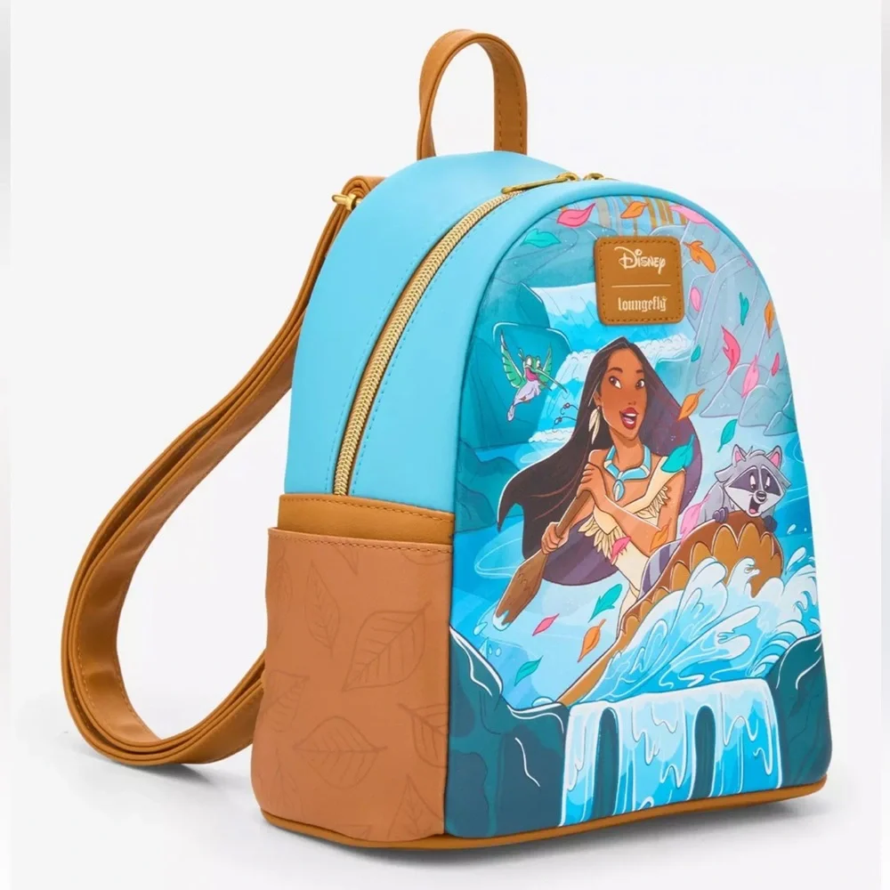 Loungefly Disney Pocahontas Riverbend Mini Backpack